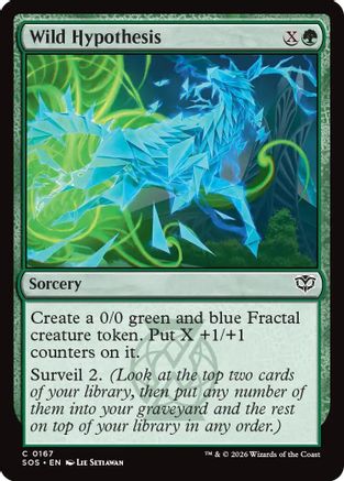 Wild Hypothesis (167) Foil - Secrets of Strixhaven