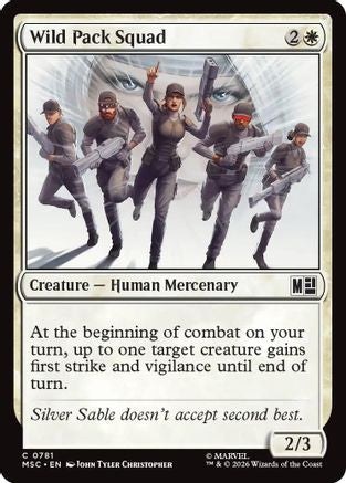 Wild Pack Squad (781) - Commander: Marvel Super Heroes