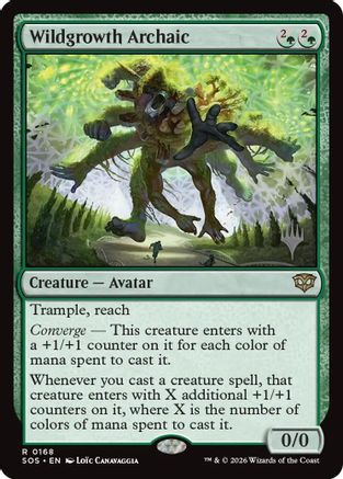 Wildgrowth Archaic (Promo Pack) (168) - Secrets of Strixhaven