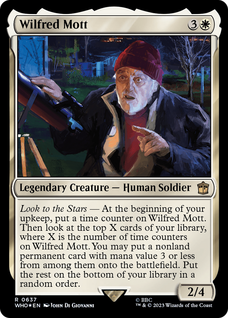 Wilfred Mott (637) Surge Foil - Doctor Who