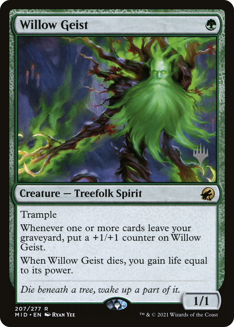 Willow Geist (207p) - Innistrad: Midnight Hunt Promos Foil