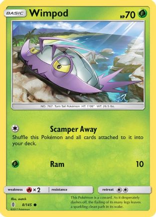 Wimpod (8) Reverse Holofoil - Guardians Rising