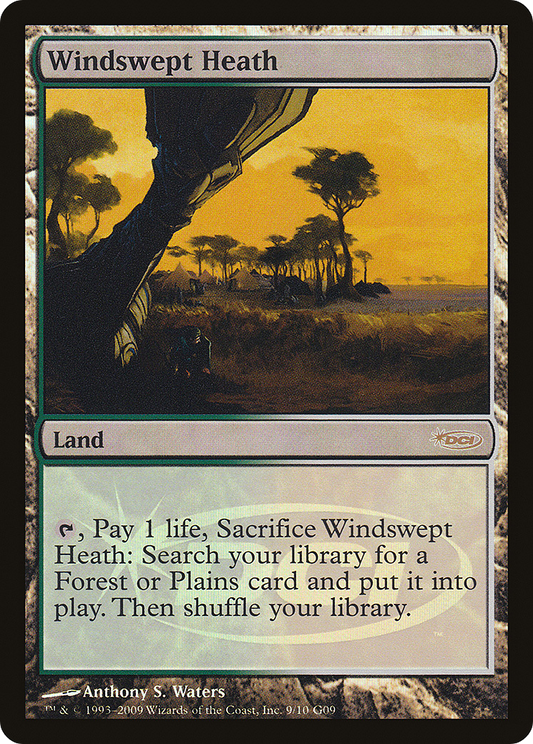 Windswept Heath (009) Foil - Judge Gift Cards 2009