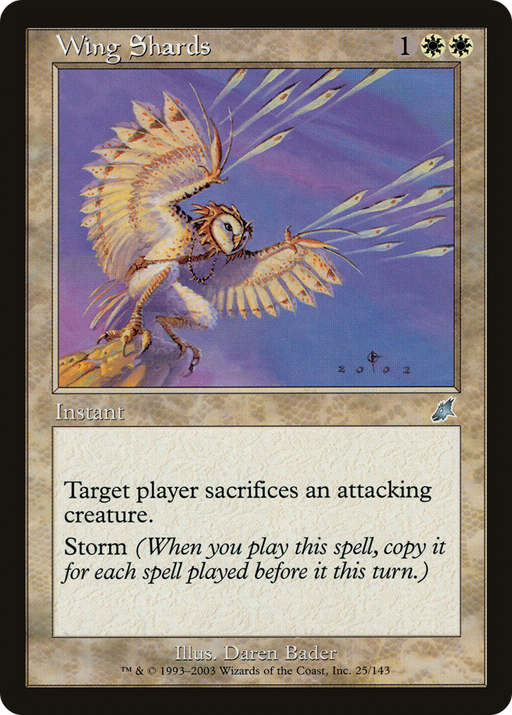 Wing Shards (025) Foil - Scourge