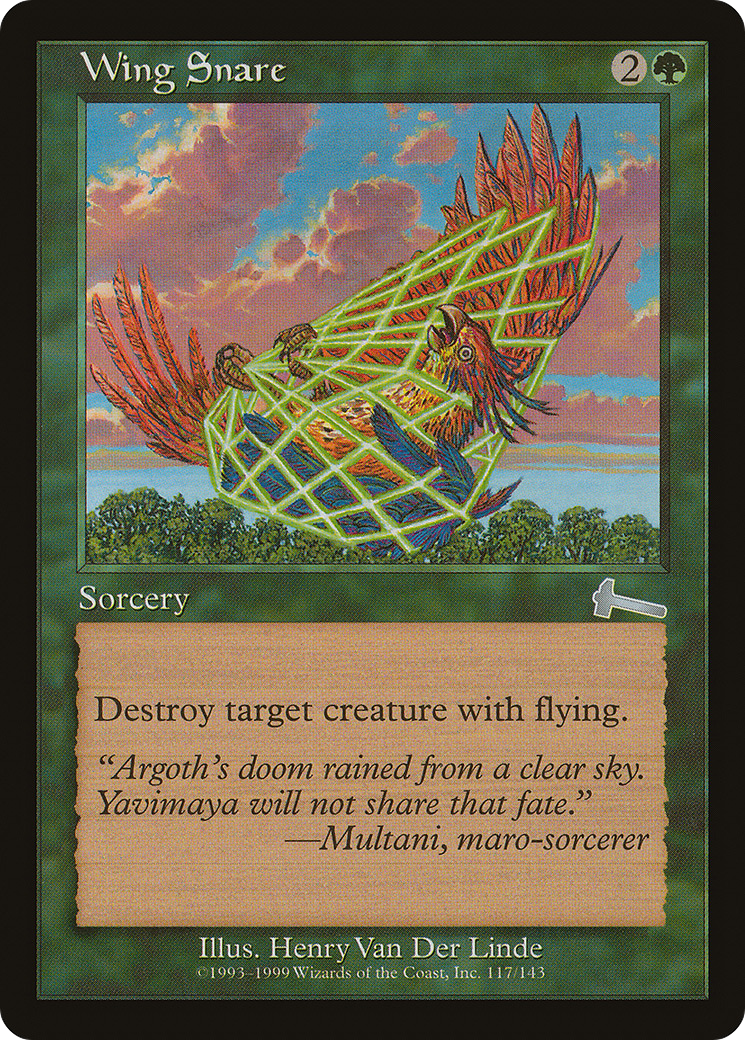 Wing Snare (117) Foil - Urza's Legacy