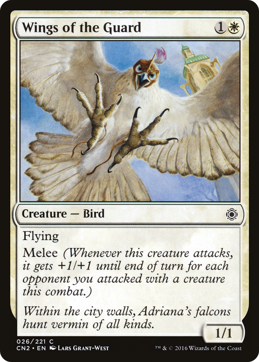 Wings of the Guard (026) Foil - Conspiracy: Take the Crown
