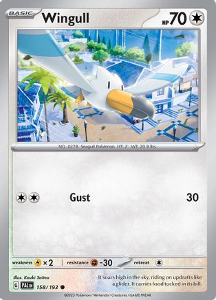Wingull (158) - Paldea Evolved