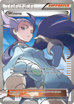 Winona (Full Art) (108) Holofoil - Roaring Skies