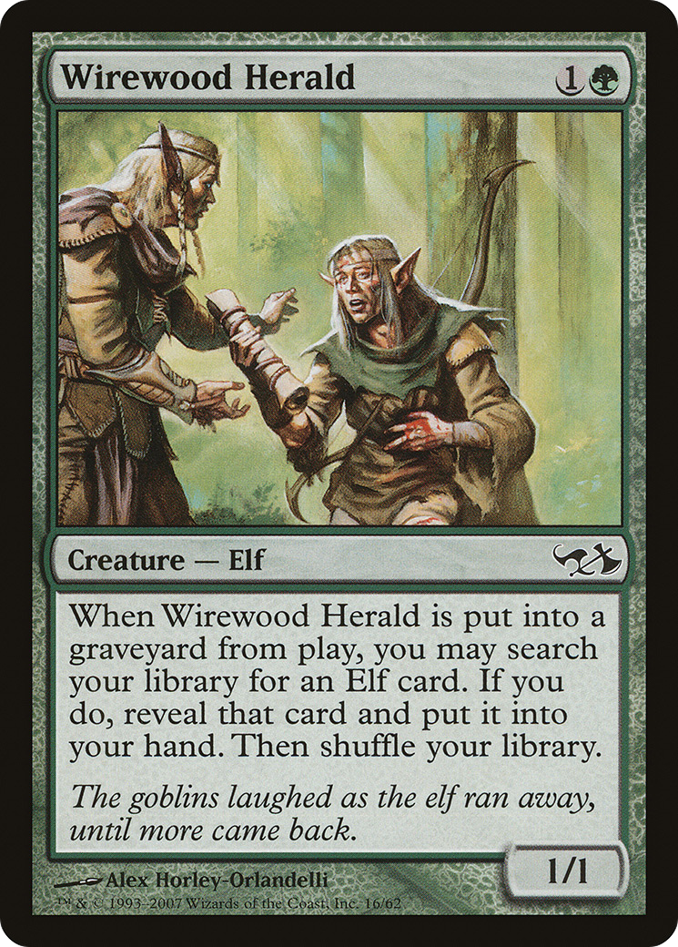 Wirewood Herald (016) - Duel Decks: Elves vs. Goblins