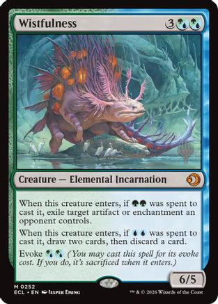 Wistfulness (Promo Pack) (252) - Lorwyn Eclipsed