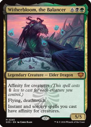 Witherbloom, the Balancer (245) Foil - Secrets of Strixhaven