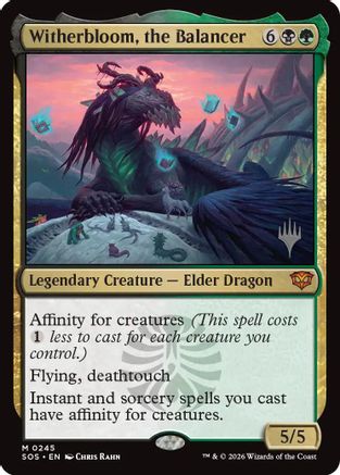 Witherbloom, the Balancer (Promo Pack) (245) - Secrets of Strixhaven