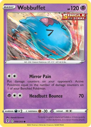 Wobbuffet (66) - Evolving Skies