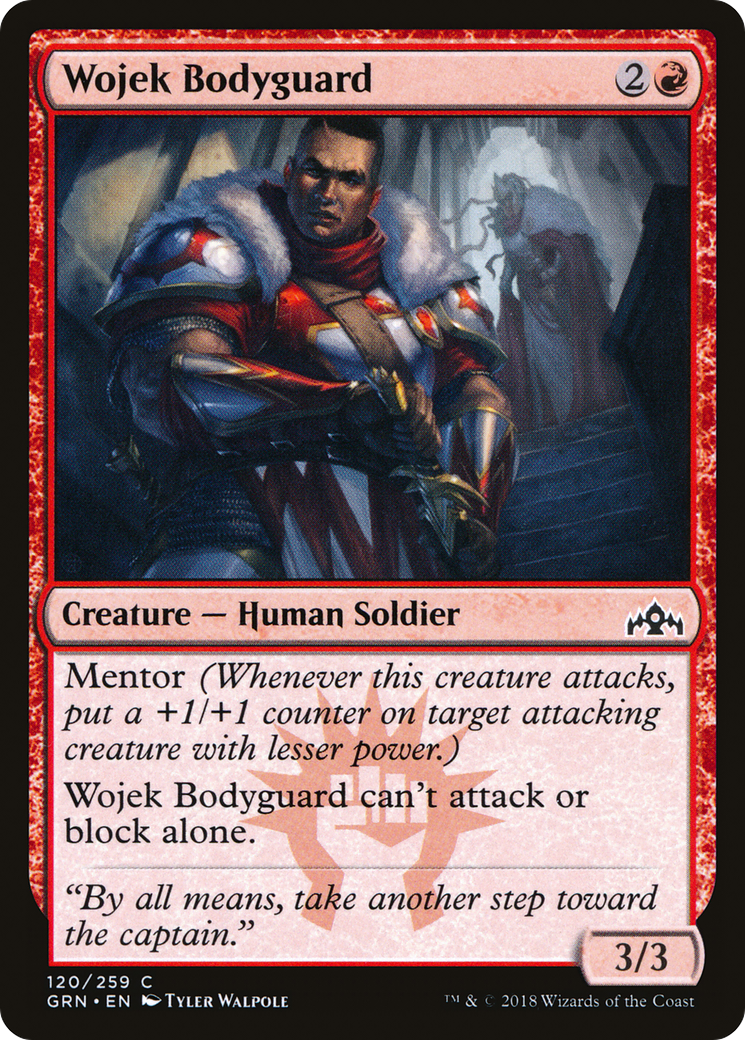 Wojek Bodyguard (120) - Guilds of Ravnica Foil