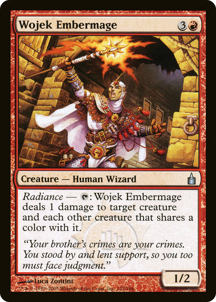 Wojek Embermage (152) - Ravnica: City of Guilds