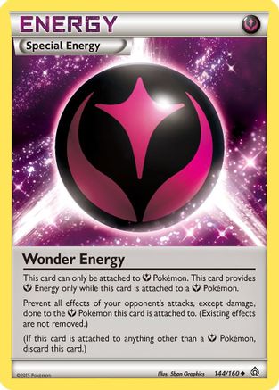 Wonder Energy (144) Reverse Holofoil - Primal Clash