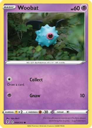 Woobat (68) - Evolving Skies