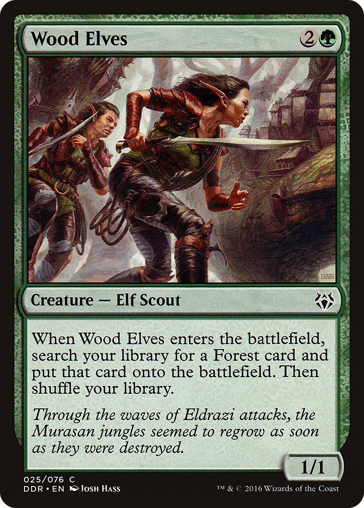Wood Elves (025) - Duel Decks: Nissa vs. Ob Nixilis