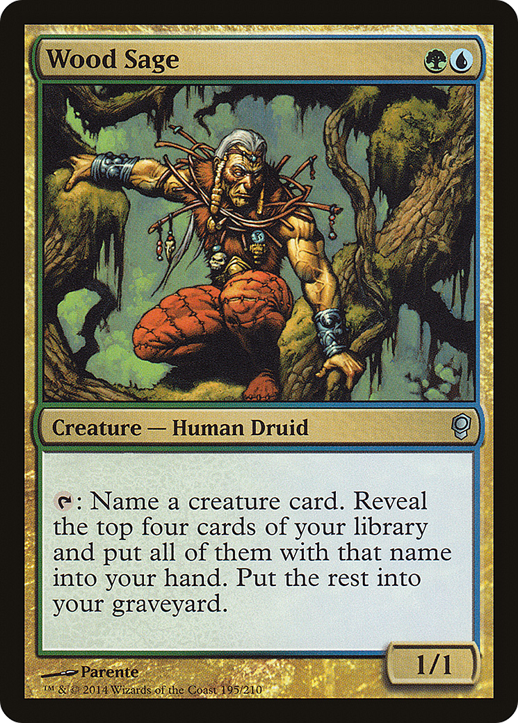Wood Sage (195) Foil - Conspiracy