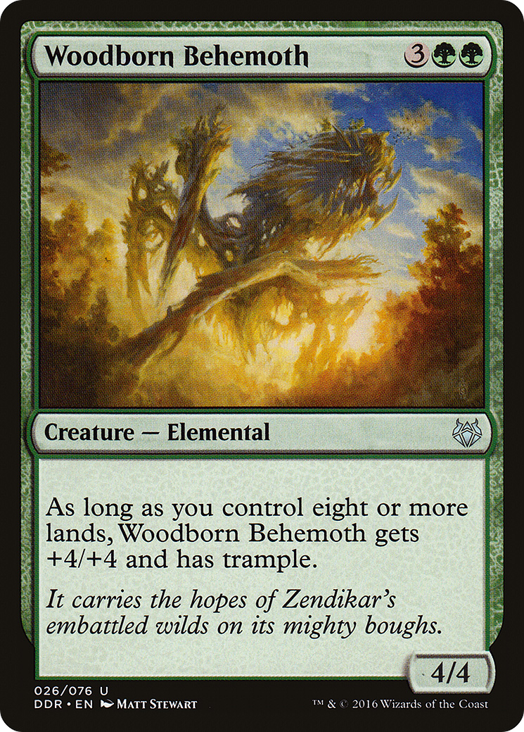 Woodborn Behemoth (026) - Duel Decks: Nissa vs. Ob Nixilis