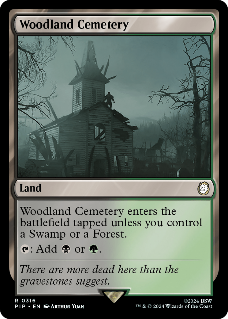 Woodland Cemetery (316) Foil - Fallout