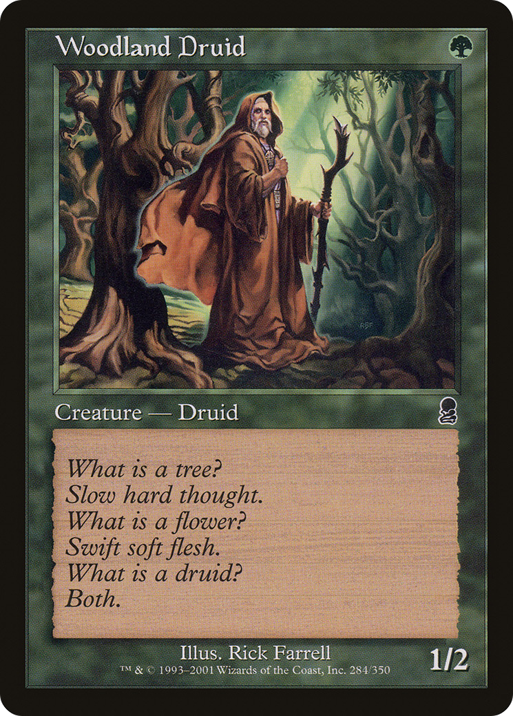 Woodland Druid (284) Foil - Odyssey