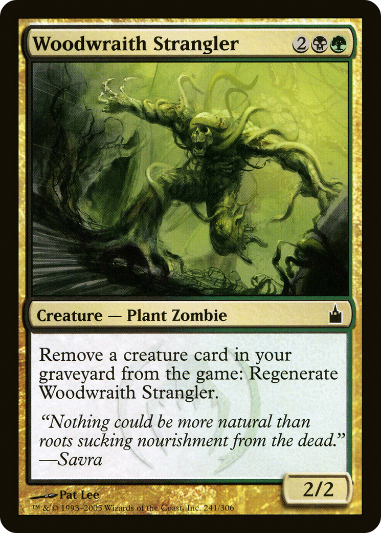 Woodwraith Strangler (241) Foil - Ravnica: City of Guilds