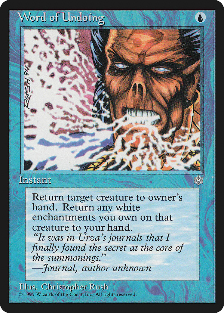 Word of Undoing - Ice Age