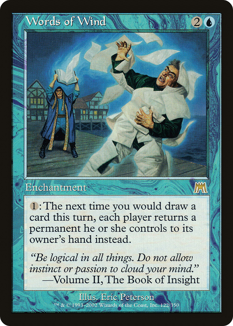 Words of Wind (122) Foil - Onslaught