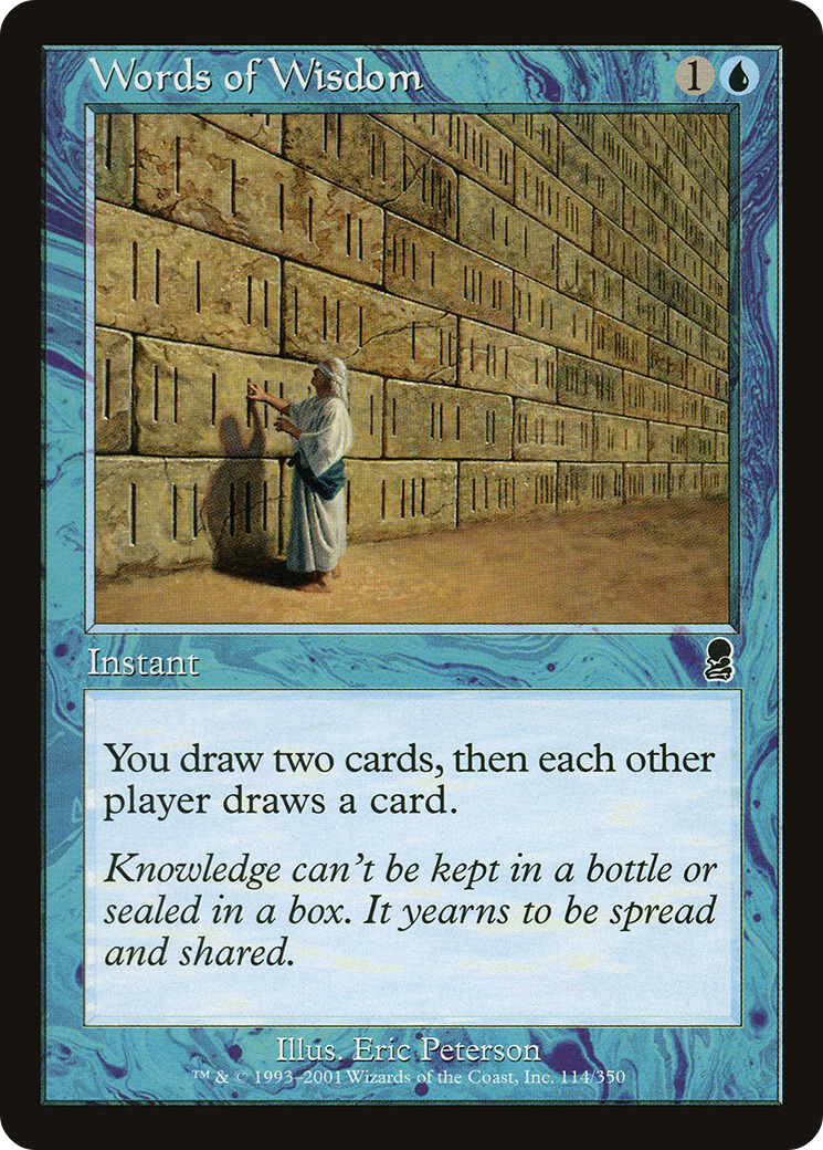 Words of Wisdom (114) Foil - Odyssey