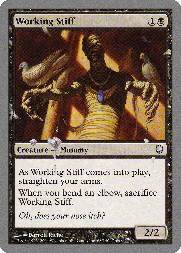 Working Stiff (068) Foil - Unhinged