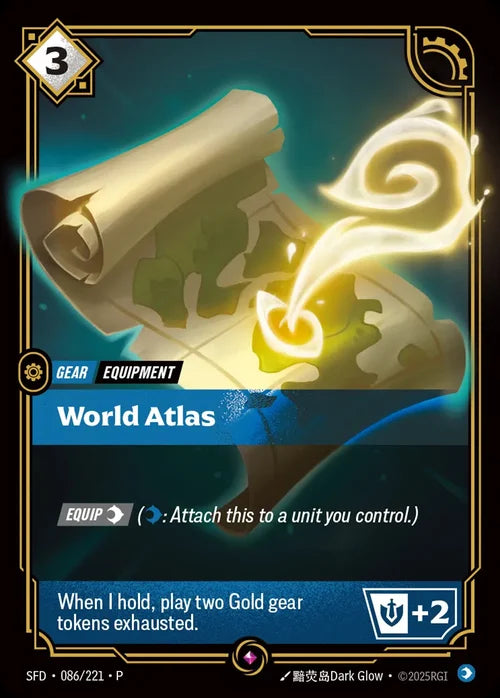 World Atlas (086) Foil - Riftbound Promotional Cards