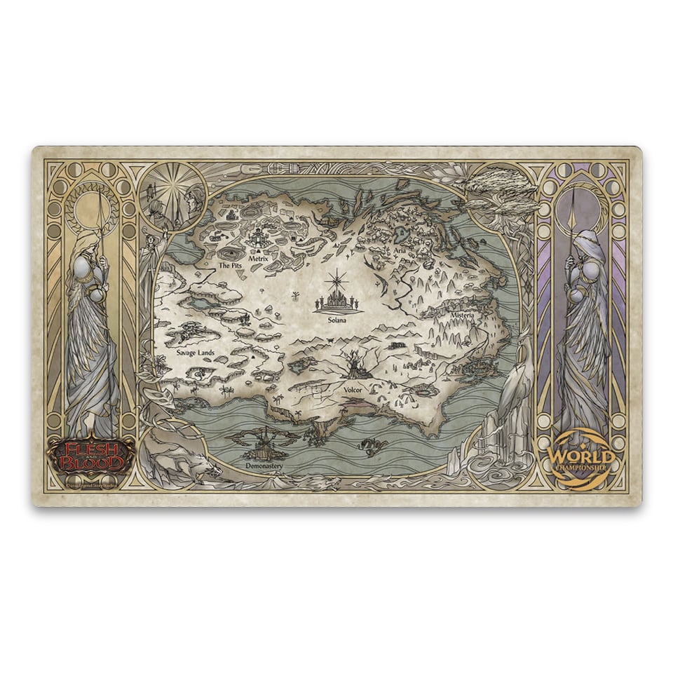 Flesh and Blood Playmat World of Rathe