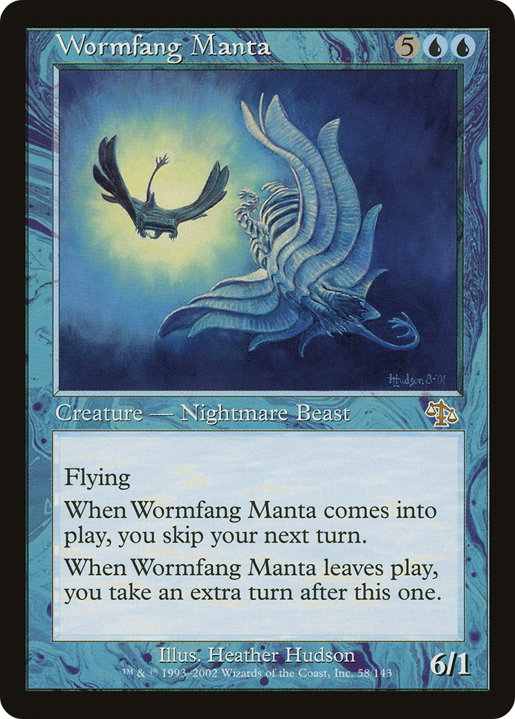 Wormfang Manta (058) Foil - Judgment
