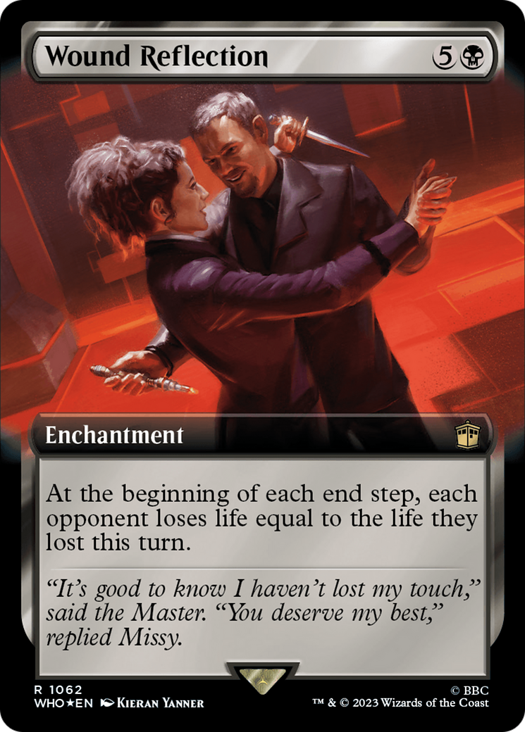 Wound Reflection (Extended Art) (1062) Surge Foil - Doctor Who