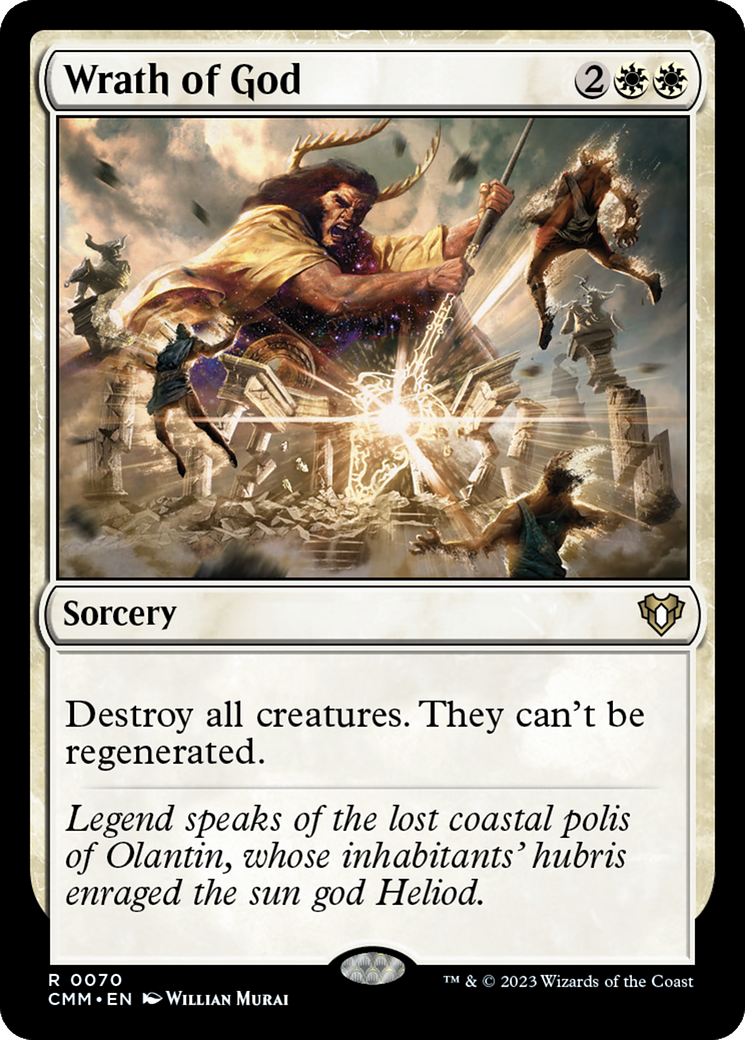 Wrath of God (070) - Commander Masters