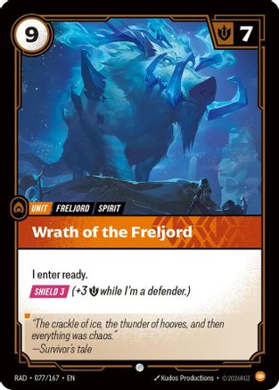 Wrath of the Freljord (077) Foil - Radiance