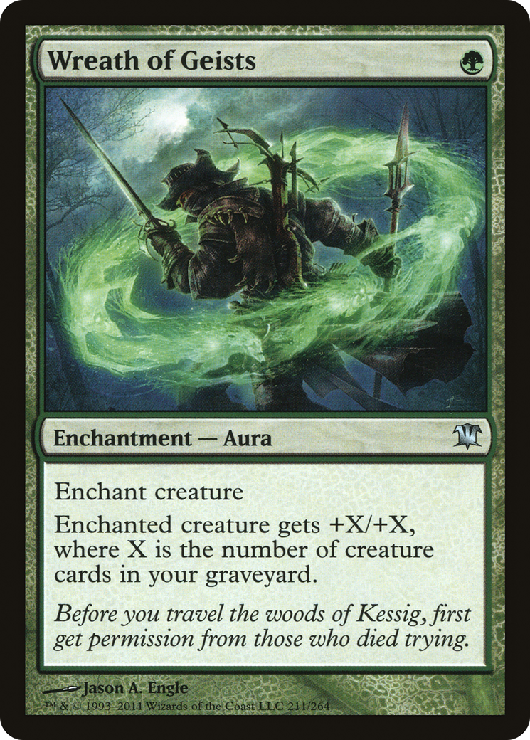 Wreath of Geists (211) Foil - Innistrad