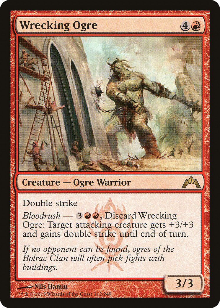 Wrecking Ogre (112) Foil - Gatecrash