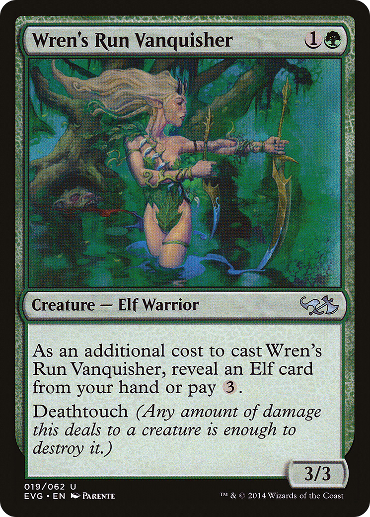 Wren's Run Vanquisher (019) - Duel Decks Anthology: Elves vs. Goblins