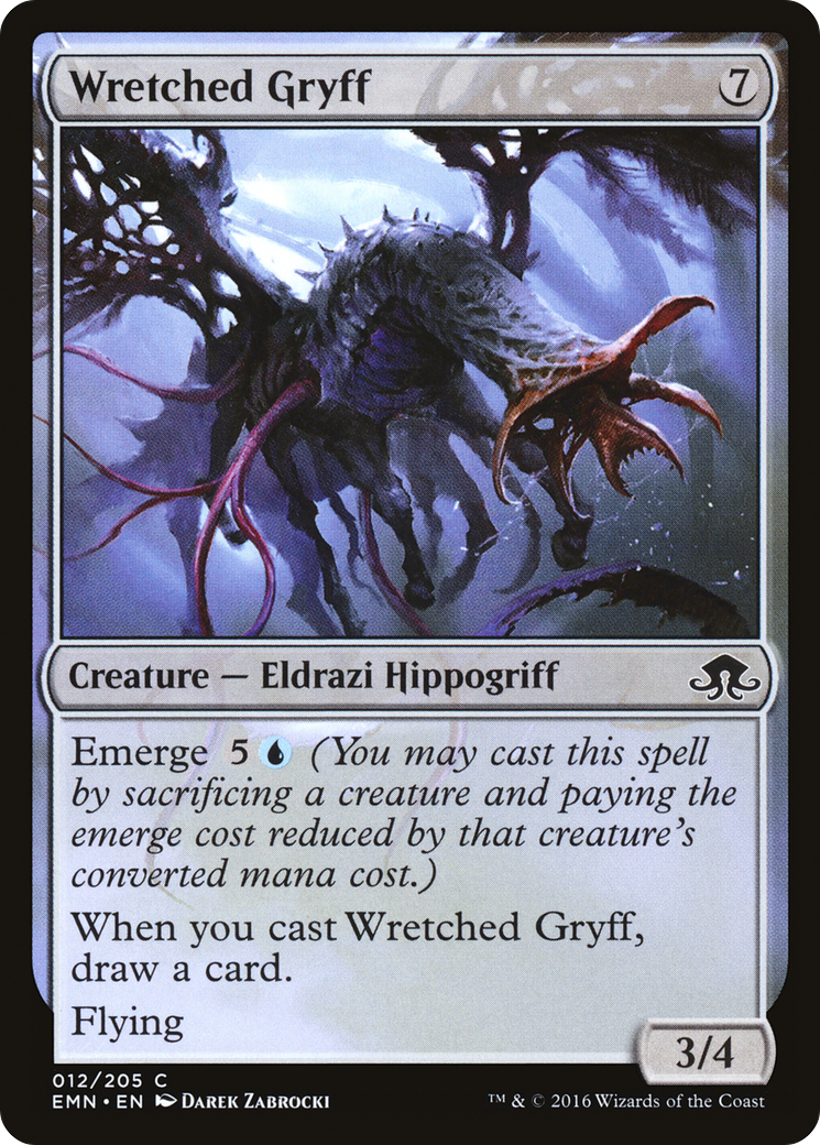 Wretched Gryff (012) Foil - Eldritch Moon