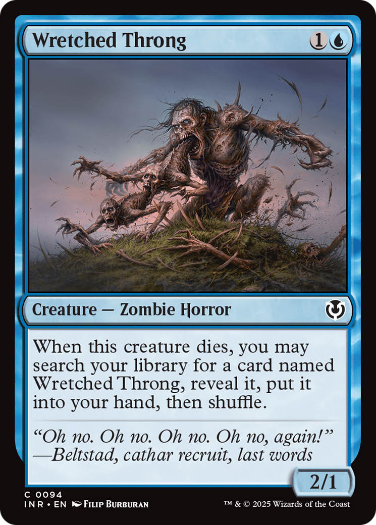 Wretched Throng (094) Foil - Innistrad Remastered