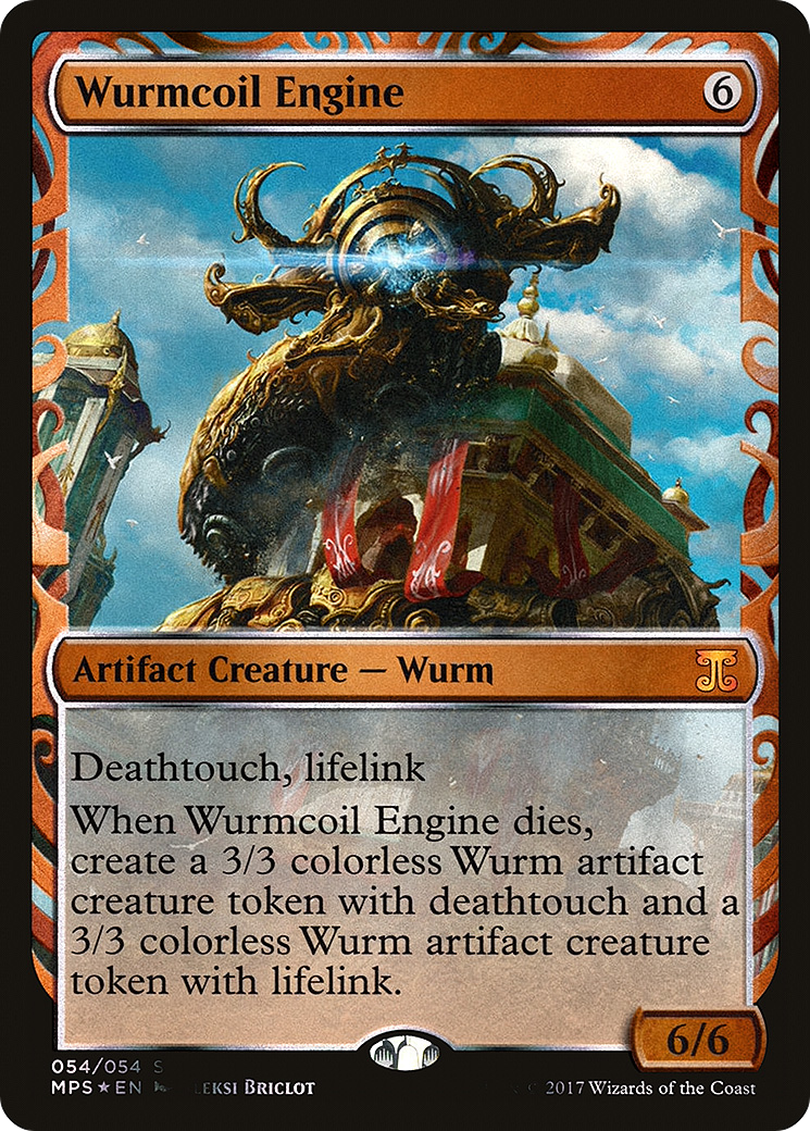 Wurmcoil Engine (054) Foil - Kaladesh Inventions