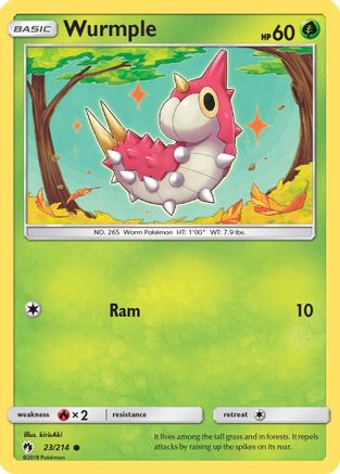 Wurmple (23) - Lost Thunder