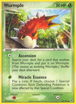 Wurmple (82) Reverse Holofoil - Deoxys