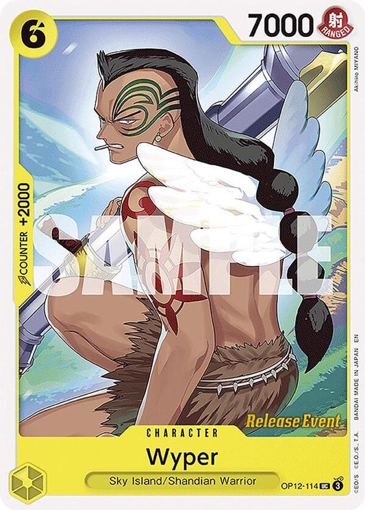 Wyper (OP12-114) Release Event Cards