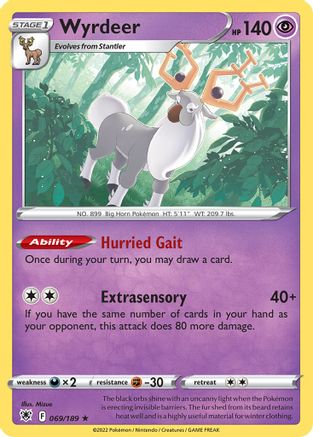 Wyrdeer (Deck Exclusives) (69) - Astral Radiance