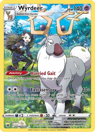 Wyrdeer (TG06) Holofoil - Astral Radiance