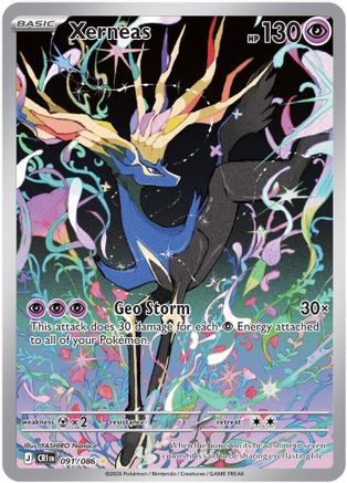 Xerneas (91) Holofoil - Chaos Rising