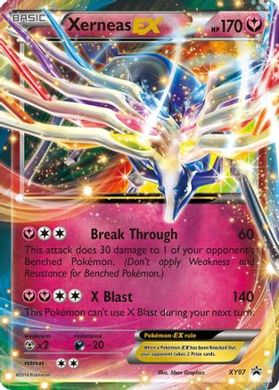 Xerneas EX (XY07) Holofoil - Black Star Promos